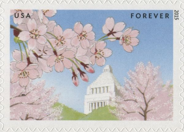 Japanese Diet and Dogwood Blossoms