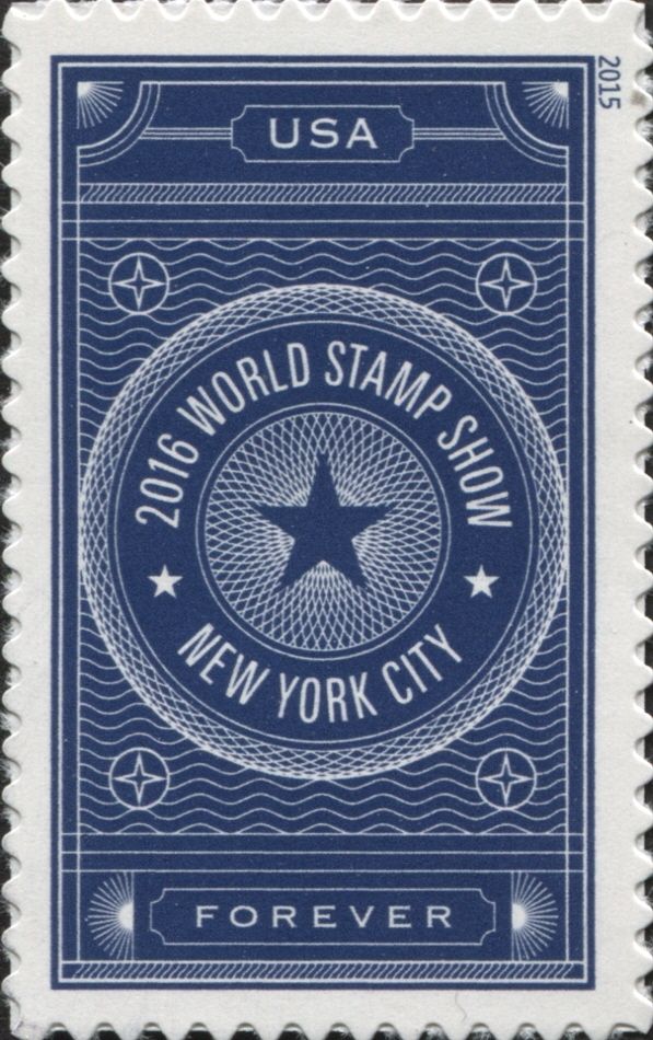 World Stamp Show-NY 2016 - Blue