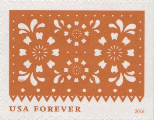 Celebrations: White on Orange