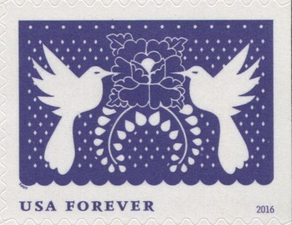 Celebrations: Purple with 2 birds