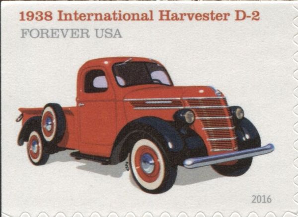 Pickup Trucks: 1938 International Harvester D-2