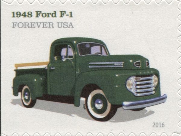 Pickup Trucks: 1948 Ford F-1