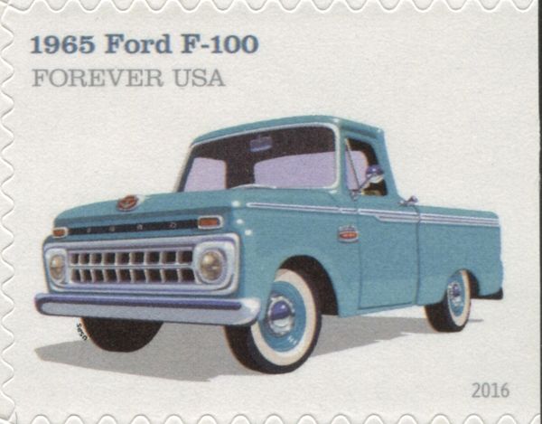 Pickup Trucks: 1965 Ford F-100