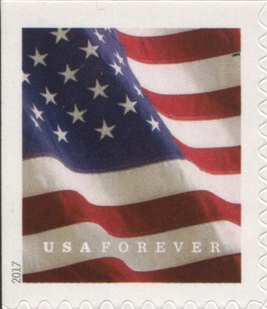 US Flag from BCA Booklet of 20