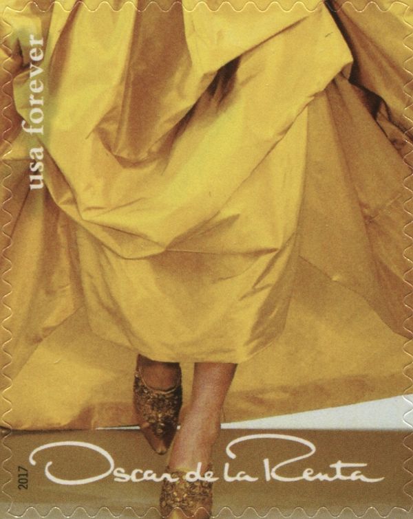 Oscar de la Renta - yellow design