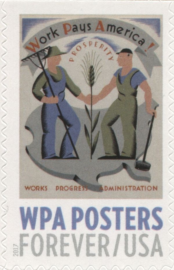 WPA Posters: Work Pays America