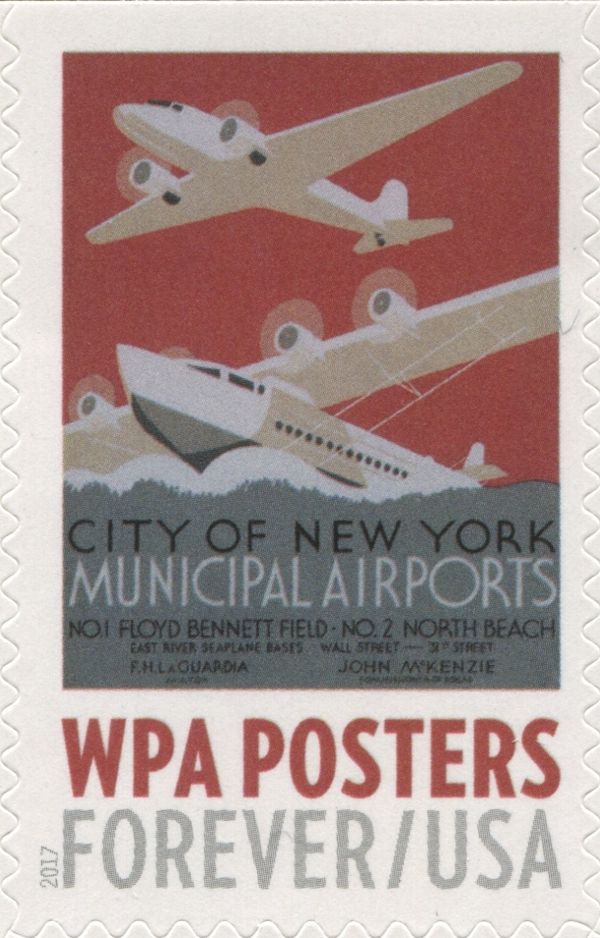 WPA Posters: Municipal Airports