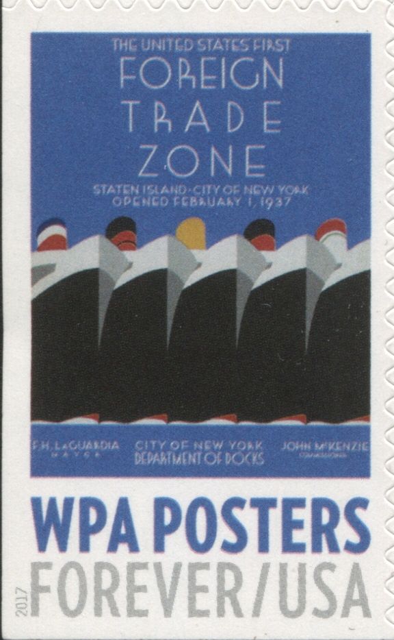 WPA Posters: Foreign Trade Zone