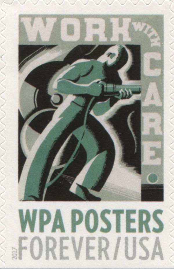 WPA Posters: Work with Care