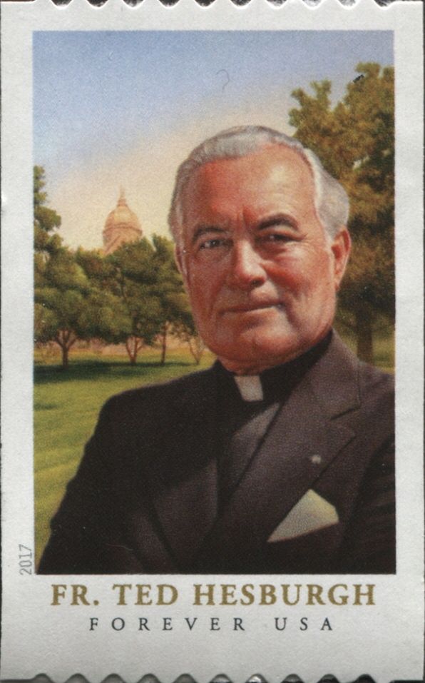 Father Theodore Hesburgh - coil