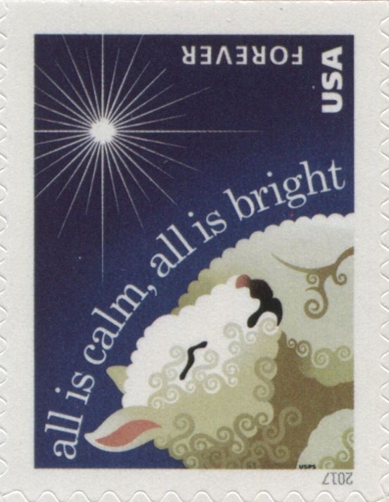 "Silent Night" Imperforate right