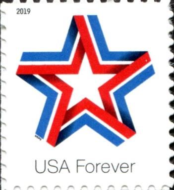 Star Ribbon (Sheet Stamp)