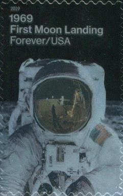 Buzz Aldrin poses on the Moon