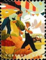 Farmers Unloading Produce