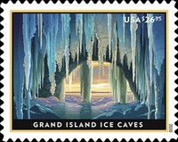 Grand Island Ice Caves, Michigan
