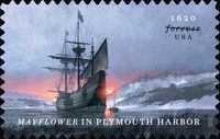 Arrival of Mayflower at Plymouth Harbor, 400th Anniversary