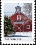 Barn with Holiday Decorations