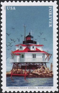 Thomas Point Shoal Lighthouse, Maryland