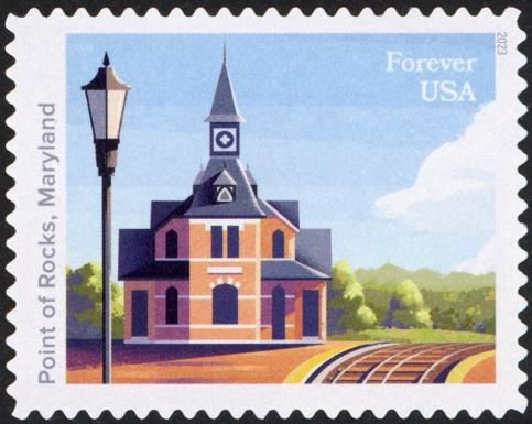 Point of Rocks Railway Station, Maryland