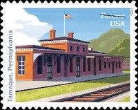 Tamaqua Railroad Station, Pennsylvania