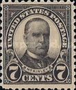 William McKinley, overprinted Kans.