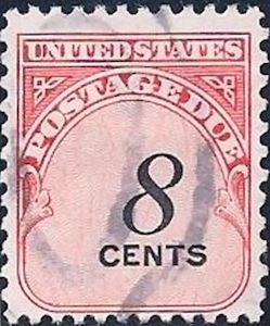 8 Cent Postage Due