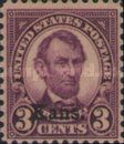 Abraham Lincoln, overprinted Nebr.