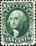 George Washington (1732-1799), first President of the U.S.A.