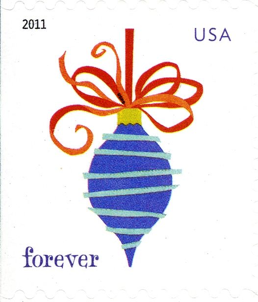 Holiday Baubles:Blue line
