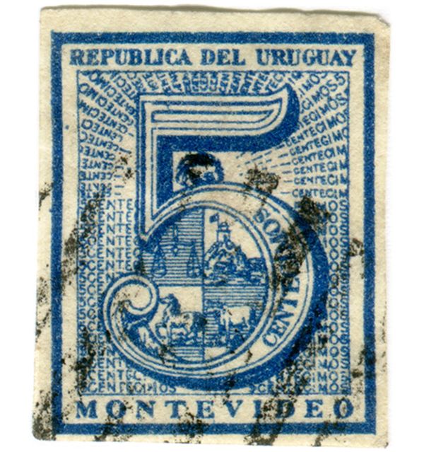 Large Numeral and Coat of Arms