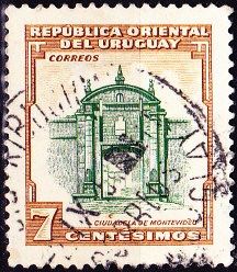 Entrance to the Citadel in Montevideo