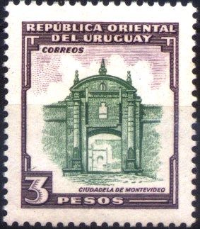 Entrance to the Citadel in Montevideo