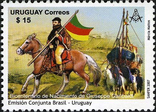 Garibaldi on horseback