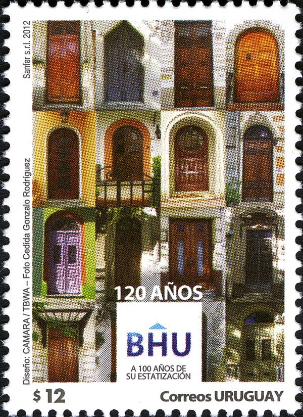 Mortgage Bank of Uruguay, 120th Anniv.