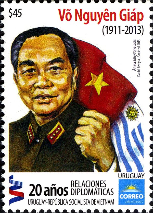 Diplomatic Relations Uruguay- Vietnam, 20th Anniv.
