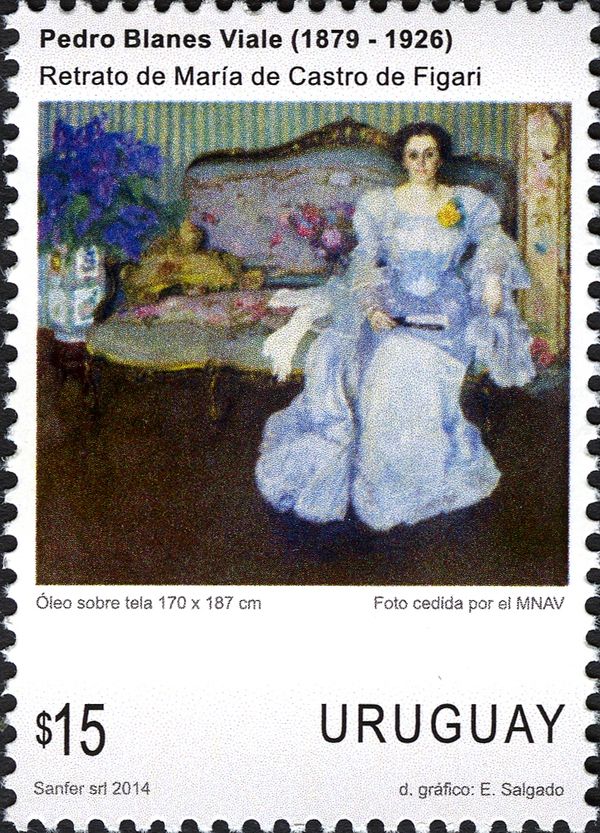 Mary de Castro de Figari by Pedro Blanes Viale
