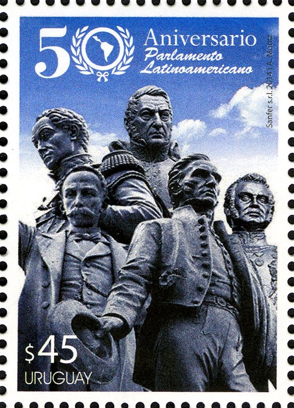 Latin American Parliament, 50th Anniv.