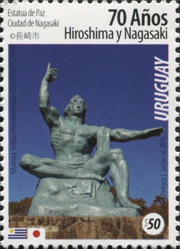 Peace Statue in Nagasaki