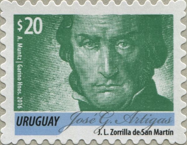 José Gervasio Artigas (1764-1850) - Dated "2016"