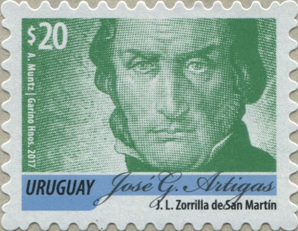 José Gervasio Artigas (1764-1850) - Dated "2017"