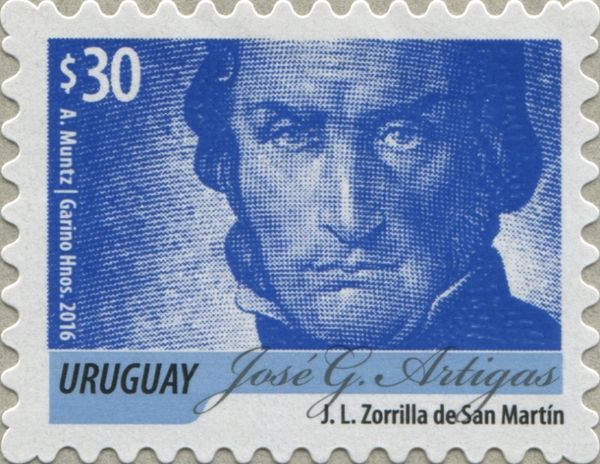 José Gervasio Artigas (1764-1850) - Dated "2016"