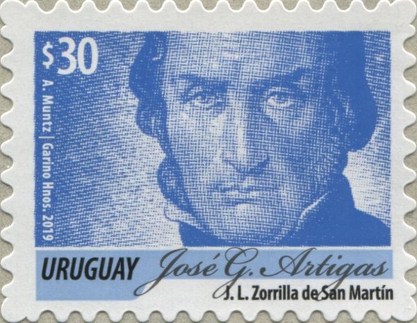 José Gervasio Artigas (1764-1850) - Dated "2019"