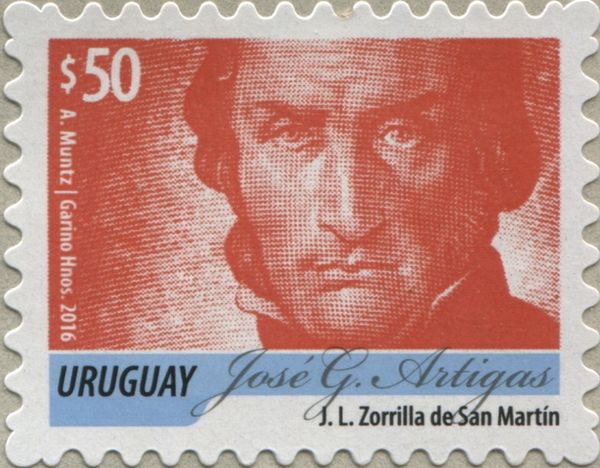 José Gervasio Artigas (1764-1850) - Dated "2016"