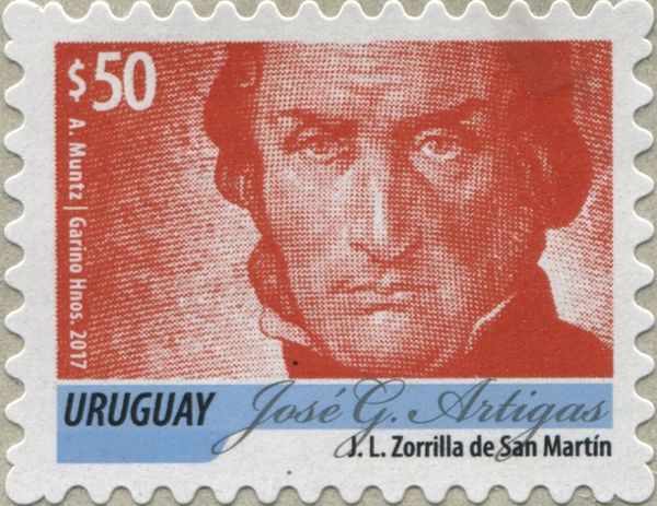 José Gervasio Artigas (1764-1850) - Dated "2017"