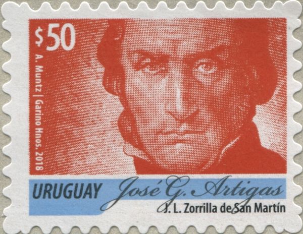 José Gervasio Artigas (1764-1850) - Dated "2018"