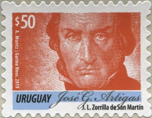 José Gervasio Artigas (1764-1850) - Dated "2019"