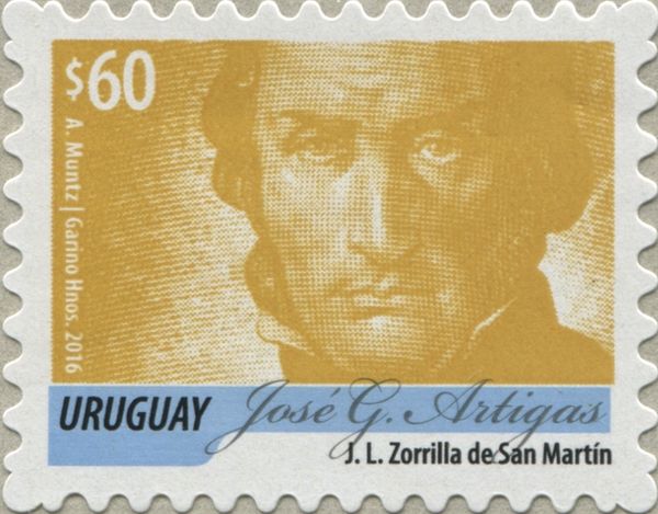 José Gervasio Artigas (1764-1850) - Dated "2016"