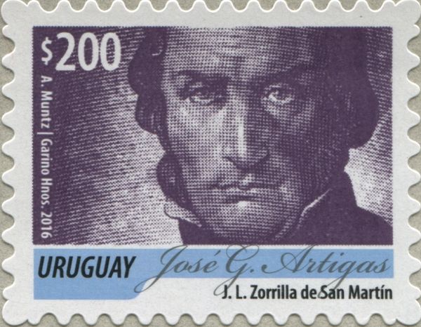 José Gervasio Artigas (1764-1850) - Dated "2016"