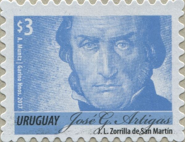 José Gervasio Artigas (1764-1850) - Dated "2017"