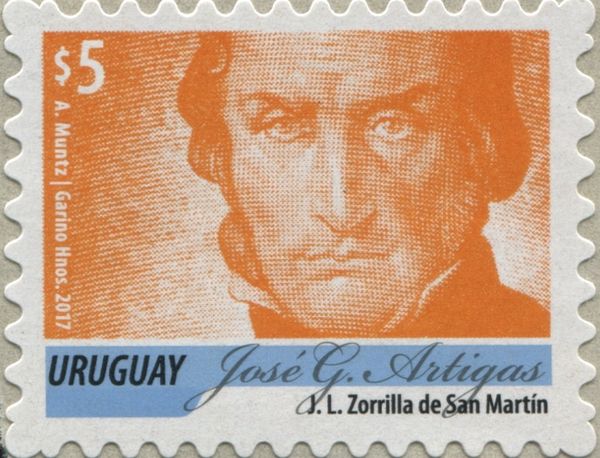 José Gervasio Artigas (1764-1850) - Dated "2017"